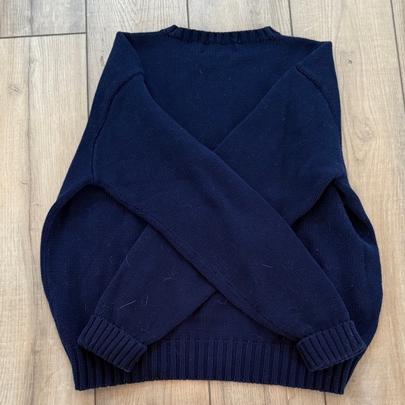Ralph Lauren Dark Blue Crewneck Sweater - Picture 3 of 4